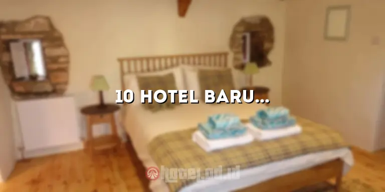 10 Hotel Baru di Singapura yang Harus Dikunjungi