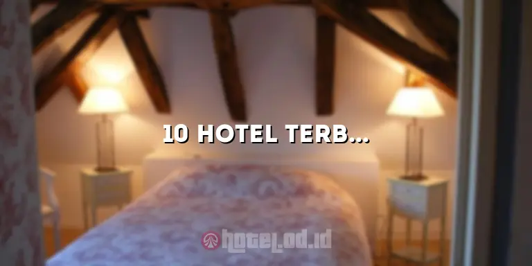 10 Hotel Terbaik di Wisconsin yang Harus Anda Kunjungi