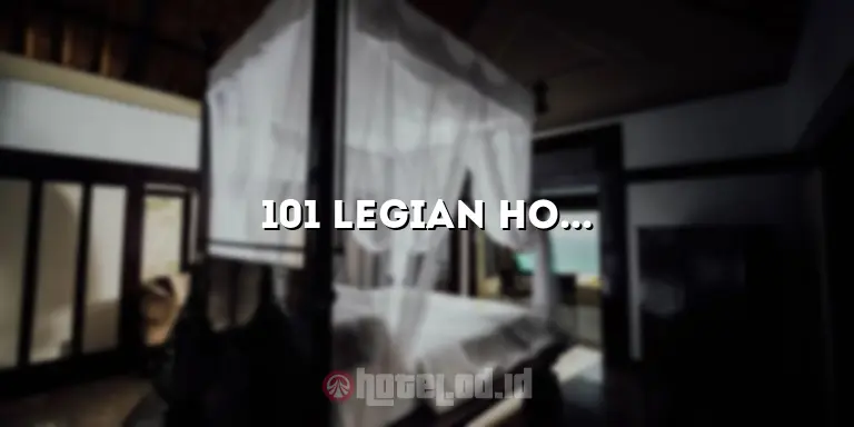 101 Legian Hotel Bali: Tempat Menginap Nyaman di Tengah Keramaian Bali