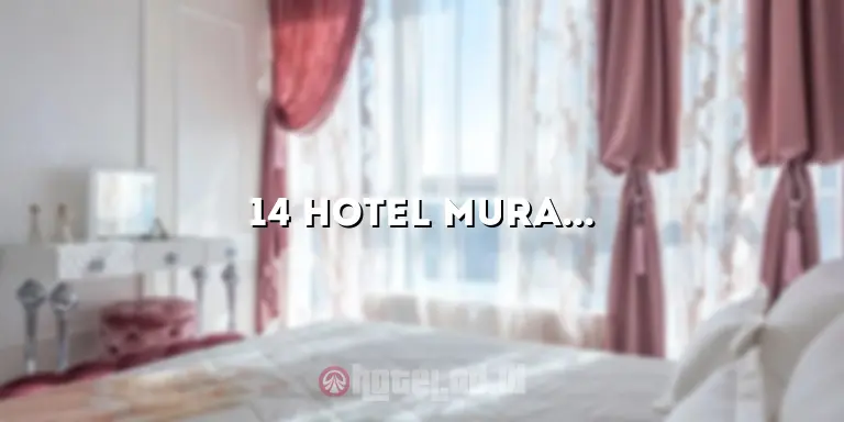 14 Hotel Murah di Magelang Kota untuk Liburan Hemat