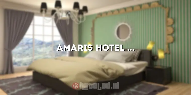 Amaris Hotel Senen: Penginapan Nyaman di Pusat Kota Jakarta