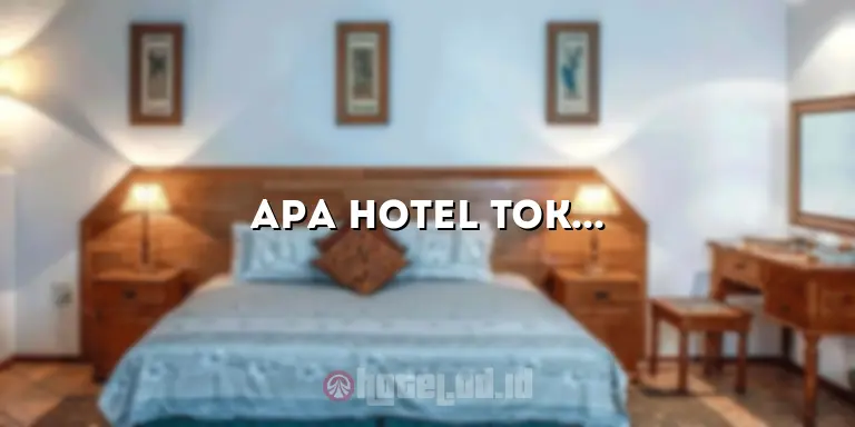Apa Hotel Tokyo: Penginapan Nyaman dan Strategis di Jantung Kota