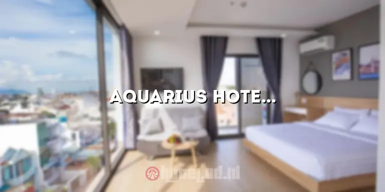 Aquarius Hotel Sampit: Menginap Nyaman di Tengah Kota