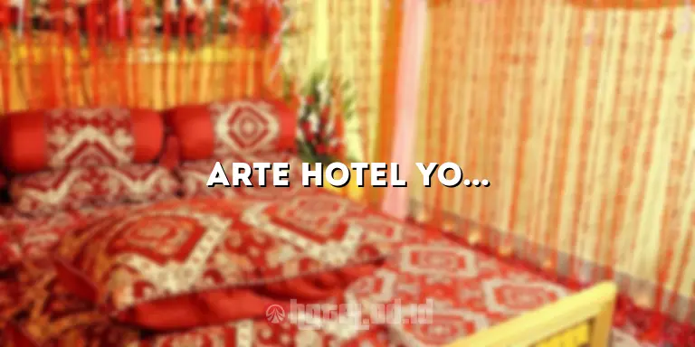 Arte Hotel Yogyakarta: Tempat Menginap Nyaman di Tengah Kota Budaya