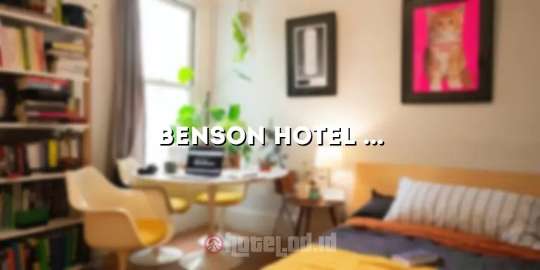 Benson Hotel Pangandaran: Penginapan Mewah dengan Pemandangan Spektakuler