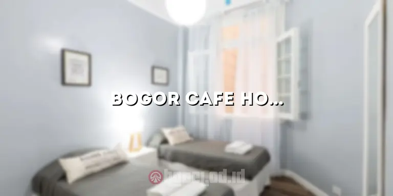 Bogor Cafe Hotel Borobudur: Menggabungkan Kemewahan dan Kenikmatan Kuliner di Satu Tempat