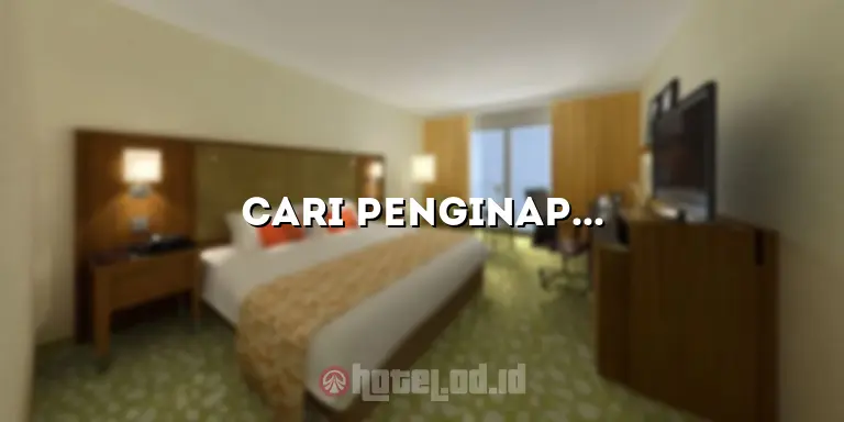 Cari Penginapan Nyaman di Hotel Central Manado: Nikmati Wisata yang Mengesankan