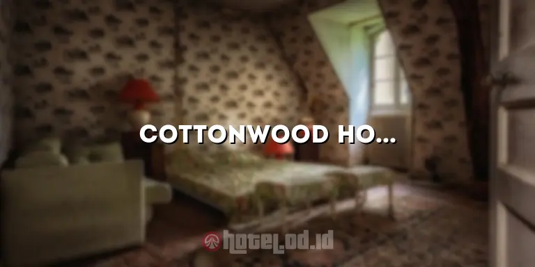 Cottonwood Hotel Bandung: Penginapan Mewah di Kota Bandung