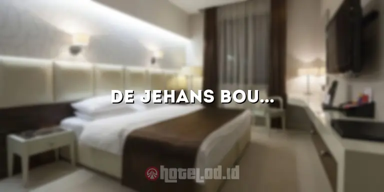De Jehans Boutique Hotel: Penginapan Eksklusif yang Mewah dan Memikat