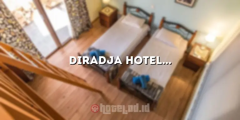 Diradja Hotel Mampang: Penginapan Mewah dengan Fasilitas Terbaik
