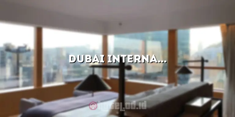 Dubai International Airport Hotel: Kemudahan Menginap di Bandara Terbesar di Dunia