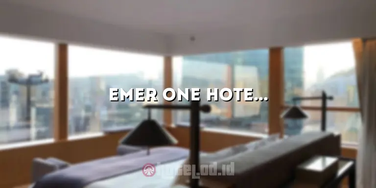 Emer One Hotel Batusangkar: Tempat Menginap Nyaman di Tengah Kota