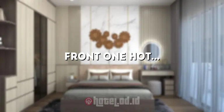 Front One Hotel Purwodadi: Penginapan Nyaman dan Terjangkau