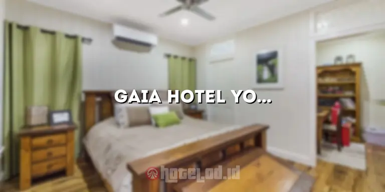 Gaia Hotel Yogyakarta: Penginapan Mewah di Tengah Kota Jogja