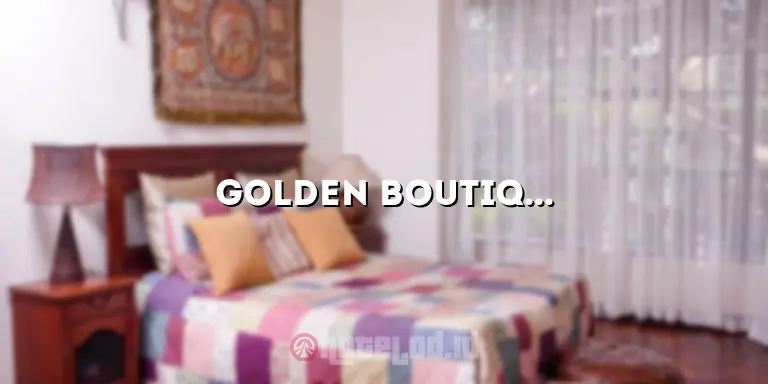 Golden Boutique Hotel Melawai: Penginapan Mewah di Tengah Kota Jakarta