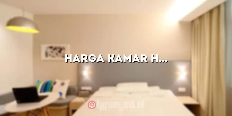 Harga Kamar Hotel Pangeran Pekanbaru: Temukan Penginapan yang Nyaman dan Terjangkau