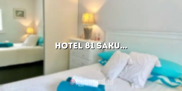 Hotel 81 Sakura: Hunian Nyaman di Tengah Kota Singapura