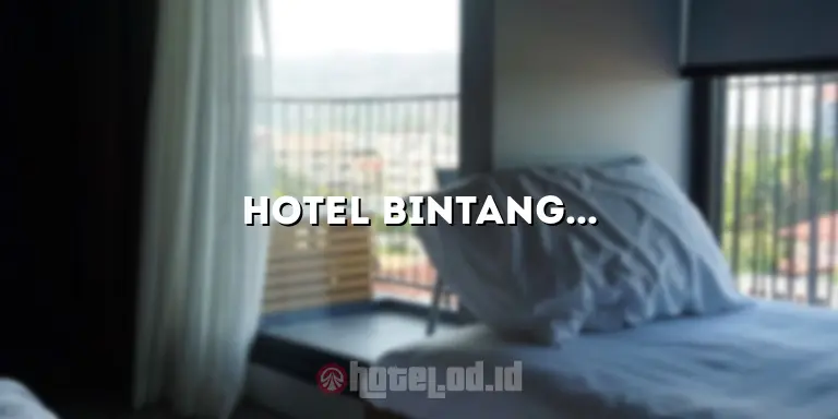 Hotel Bintang 3 di Puncak Bogor: Kenyamanan dan Keindahan di Tengah Alam