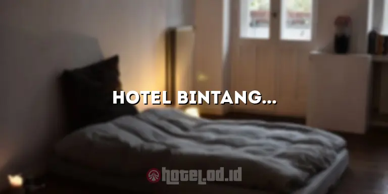 Hotel Bintang 4 Dekat Tunjungan Plaza Surabaya: Pilihan Akomodasi Mewah dan Nyaman di Pusat Kota