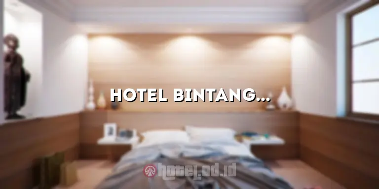 Hotel Bintang 5 di Blitar: Pengalaman Menginap yang Luar Biasa