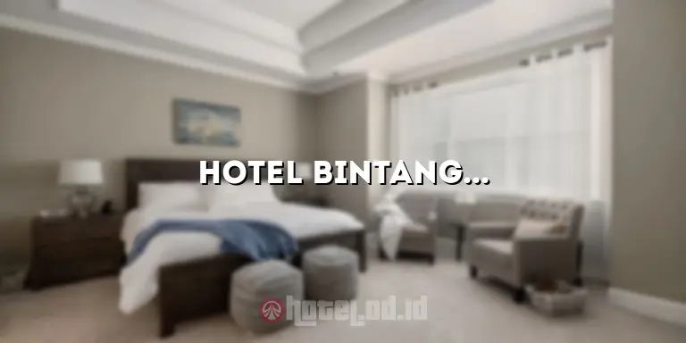 Hotel Bintang 5 di Bogor Puncak: Kemewahan di Tengah Keindahan Alam