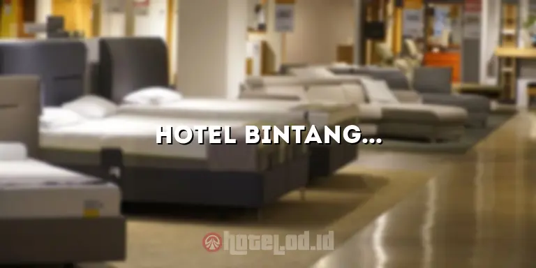 Hotel Bintang 5 di Senayan: Kemewahan dan Kenyamanan di Pusat Kota Jakarta