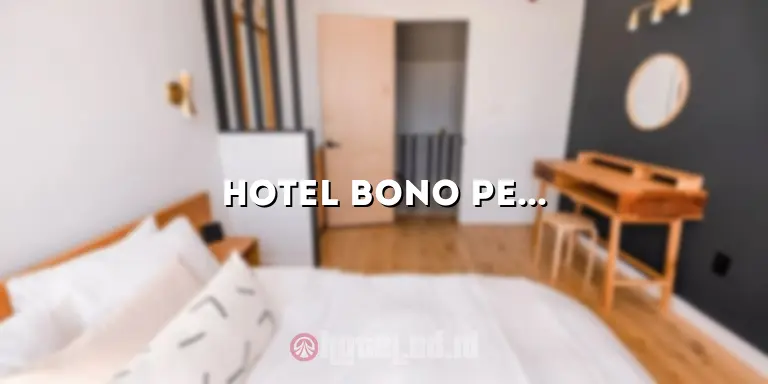 Hotel Bono Pekanbaru: Penginapan Mewah yang Memanjakan Pengunjung