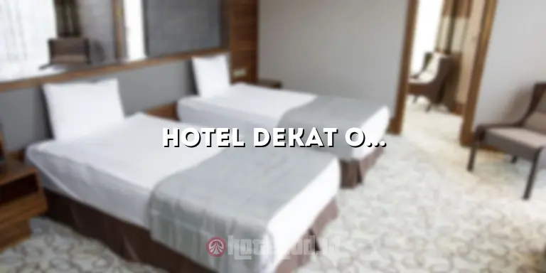Hotel Dekat Orchard Road Singapore: Temukan Penginapan yang Nyaman dan Strategis