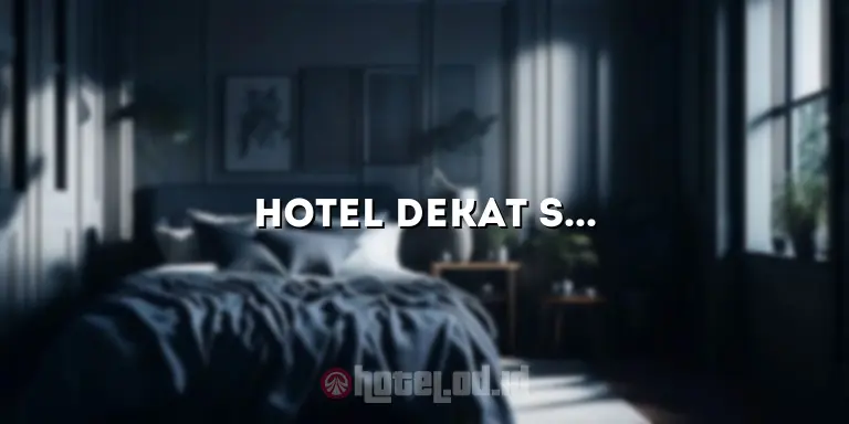 Hotel Dekat Stasiun Cepu: Penginapan Nyaman di Dekat Stasiun Cepu