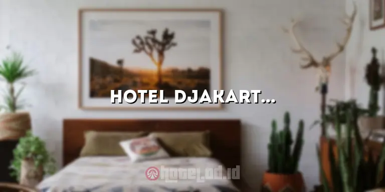 Hotel Djakarta Padang: Penginapan Nyaman di Tengah Kota