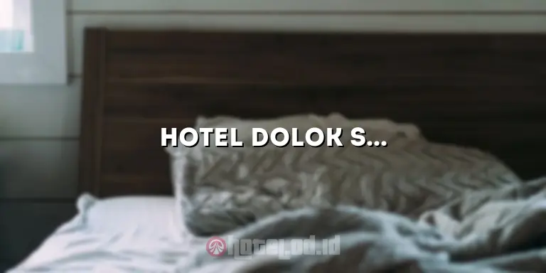 Hotel Dolok Sanggul: Penginapan Mewah di Tengah Keindahan Alam Sumatera Utara