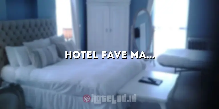 Hotel Fave Malang: Menginap Nyaman di Pusat Kota Malang