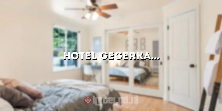 Hotel Gegerkalong Asri: Penginapan Nyaman dengan Pemandangan Indah