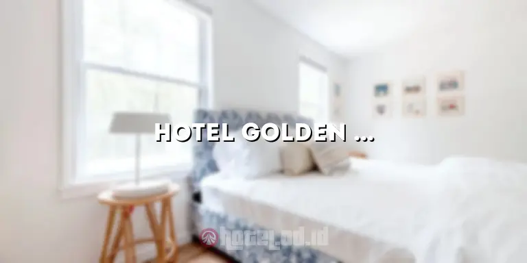 Hotel Golden Tulip Springhill Lampung: Pengalaman Menginap yang Luar Biasa di Tengah Keindahan Lampung