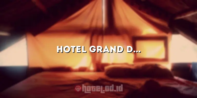 Hotel Grand Darmo Surabaya: Pengalaman Menginap yang Luar Biasa di Jantung Kota