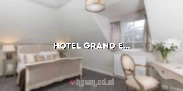 Hotel Grand Elite Pekanbaru: Penginapan Mewah di Pusat Kota