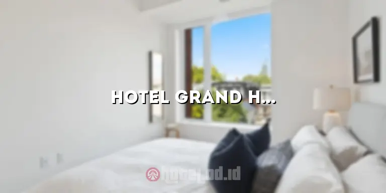 Hotel Grand Hatika Belitung: Penginapan Mewah di Destinasi Pantai yang Memukau