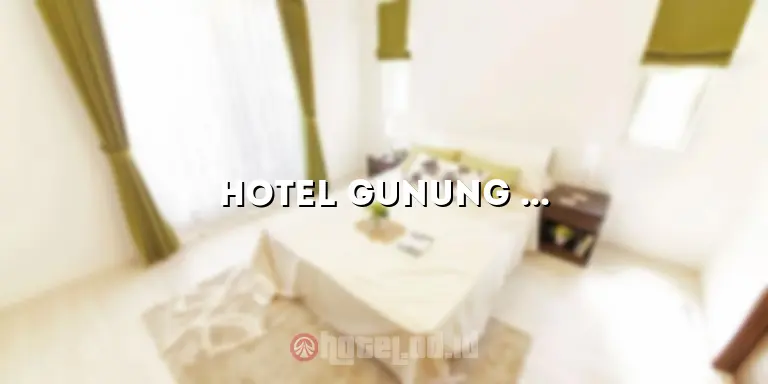 Hotel Gunung Kidul Dekat Pantai: Menikmati Liburan di Surga Pantai