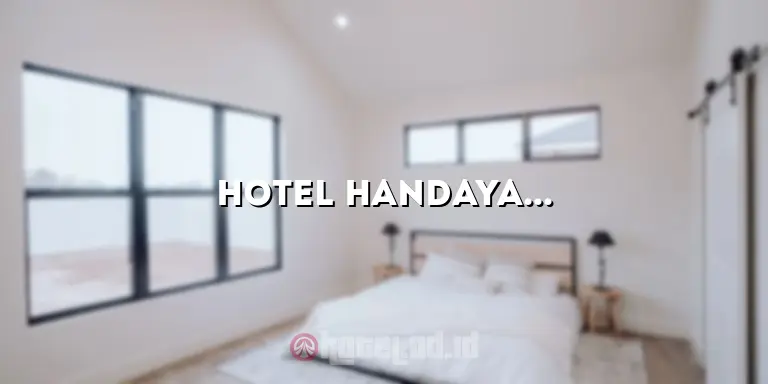 Hotel Handayani Indramayu: Penginapan Nyaman di Tepi Pantai