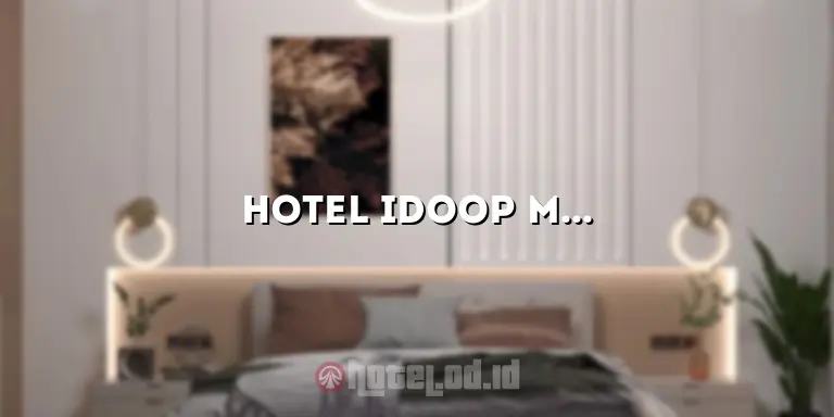 Hotel Idoop Mataram: Menginap dengan Kenyamanan dan Kemewahan