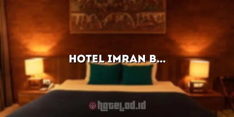 Hotel Imran Bukittinggi: Penginapan Nyaman dengan Pemandangan Gunung Singgalang yang Menakjubkan