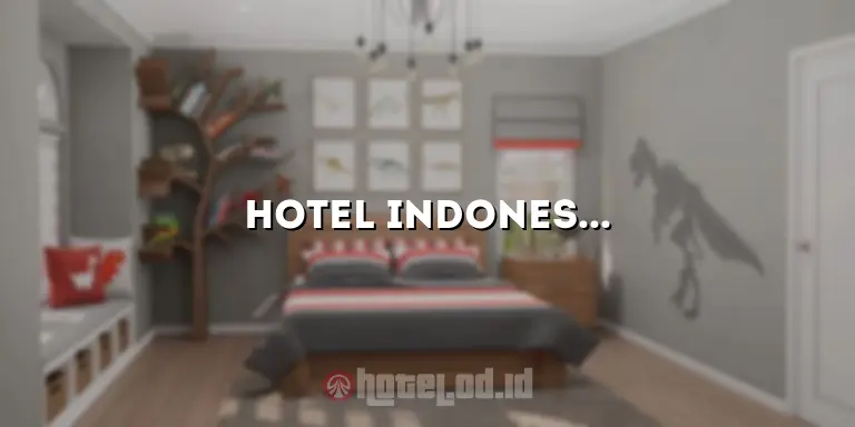 Hotel Indonesia Ponorogo: Nikmati Pengalaman Menginap yang Luar Biasa