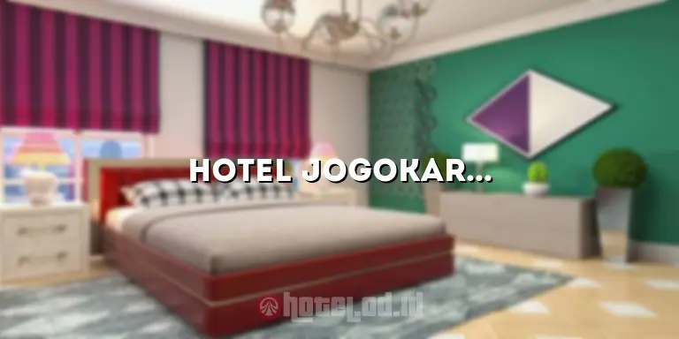 Hotel Jogokaryan: Penginapan Nyaman dengan Pelayanan Terbaik di Jogja