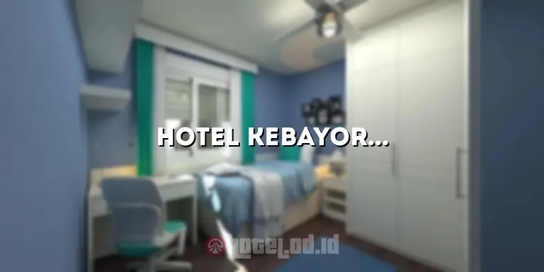 Hotel Kebayoran: Penginapan Mewah dan Nyaman di Pusat Kota