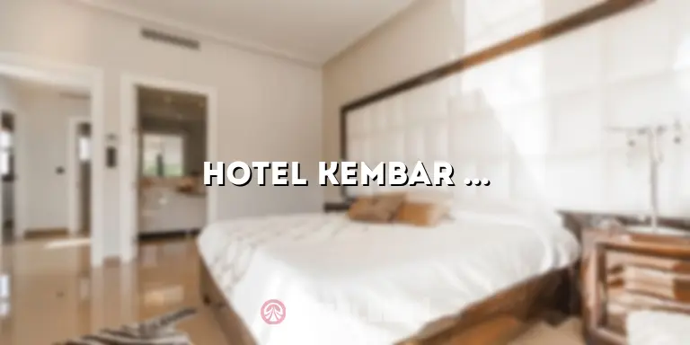 Hotel Kembar Mas Pangandaran: Penginapan Nyaman dengan Pemandangan Menakjubkan