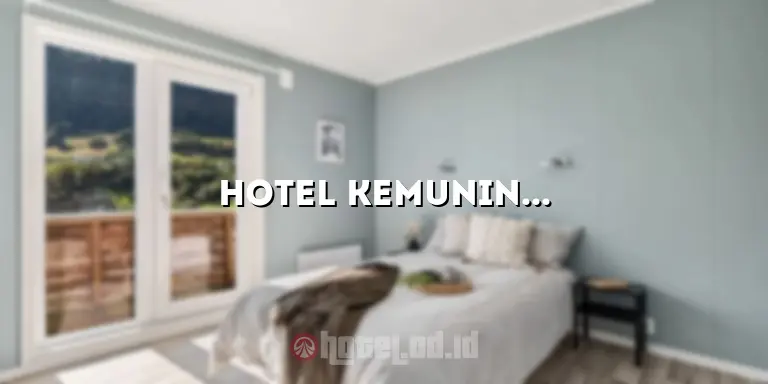 Hotel Kemuning Baturaja: Penginapan Nyaman di Tengah Kota