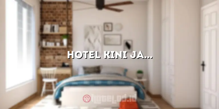 Hotel Kini Jaya Blora: Penginapan Nyaman dan Terjangkau di Tengah Kota Blora