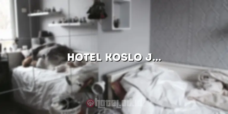 Hotel Koslo Jogja: Penginapan Nyaman di Tengah Kota Yogyakarta