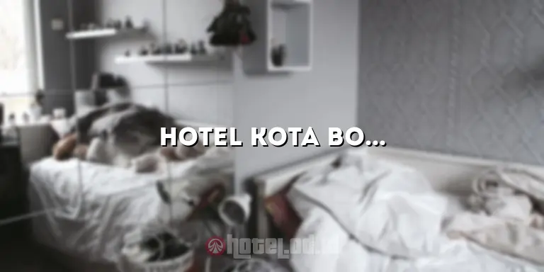 Hotel Kota Bogor: Mengungkap Keindahan dan Kenyamanan Menginap di Kota Hujan