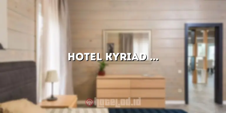 Hotel Kyriad Padang: Penginapan Nyaman di Tengah Kota Padang